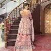 gajra chanderi set