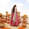 FRILL FRONT SLIT KURTA PANTS SET