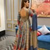 Aleena grey bandhej maxi set