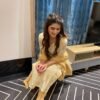 ridhi yellow muslin kurta set