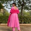 pink royal paradise glace suit set