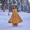 mustard emerald Kurta palazzo set