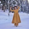 mustard emerald Kurta palazzo set