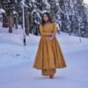 mustard emerald Kurta palazzo set