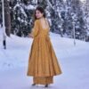 mustard emerald Kurta palazzo set