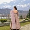 armina pastel chanderi maxi set