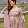 armina pastel chanderi maxi set