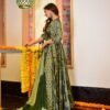 rida green maxi set