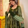 rida green maxi set