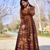 Natasha black cotton dress