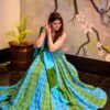 secret blue and green maxi set