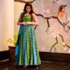 secret blue and green maxi set