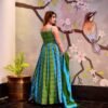 secret blue and green maxi set