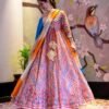 keshori chanderi maxi set