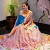 keshori chanderi maxi set