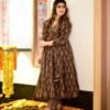 mannat brown cotton suit set