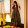 Green ajrakh cotton suit set