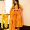 orange Valeria suit set