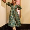 windy green suit set