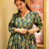 windy green suit set