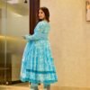 ocean blue cotton suit set