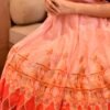 Aarvi orange chanderi maxi