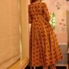 aarna mustard cotton suit