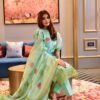 aanavi organza suit set