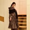 gurleen muslin black suit set