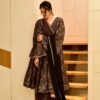 gurleen muslin black suit set