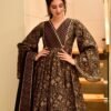 gurleen muslin black suit set