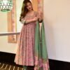arunima pink cotton suit set