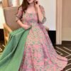 arunima pink cotton suit set