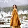 mustard sunshine kurta palazzo set