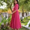 neelima pink kurta set