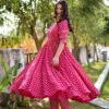neelima pink kurta set