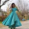 blue blossom kurta palazzo