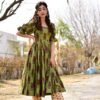 delicate green kurta set