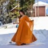 vibrant mustard maxi set