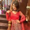 falak chanderi maxi set