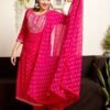 SALE: Cutwork Floral Embellished Suit Set (3 Piece)