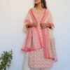 SALE: Soft Pink Latte Sequin Suit Set
