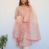 SALE: Soft Pink Latte Sequin Suit Set