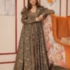 grey floral shrug set