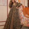 grey floral shrug set