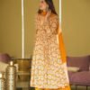 ziya yellow floral suit set