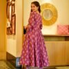 maahi purple cotton suit set
