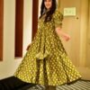 Green birch cotton suit set
