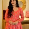 jazzy pink cotton suit set
