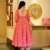 jazzy pink cotton suit set
